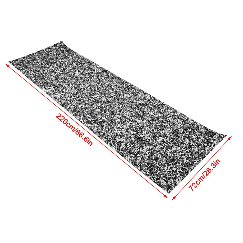 Alomejor Antideslizante Grip Mat Pad Universal EVA Traction Cubiertas de Barcos, Kayaks, Tablas de Surf, Tablas de Remo de pie Skimboard