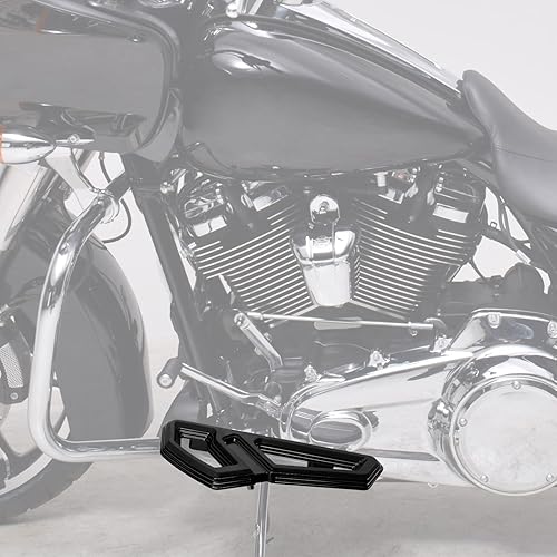 Miniatura 7 de TCT-MOTORPARTS Estribos de conductor y pasajero para Harley Touring Road King Road Glide Electra Glide Street Glide 1993-2023