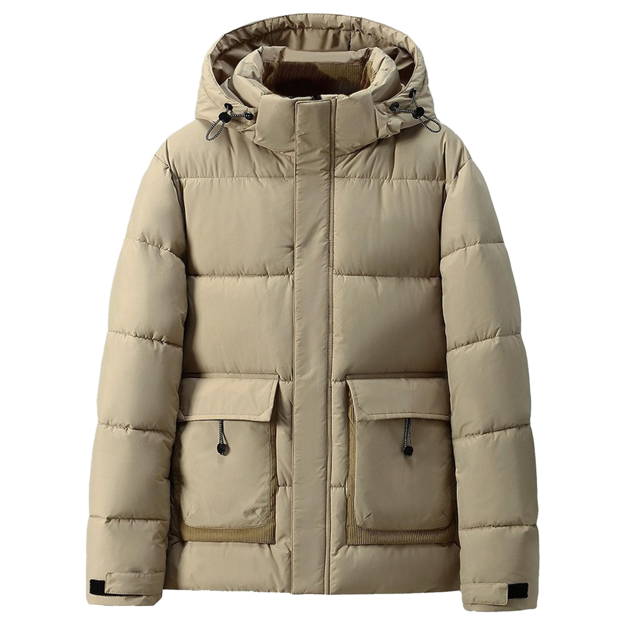 Piumino da uomo Fordham piumino da uomo con cappuccio tasca piumino cappotto invernale da uomo