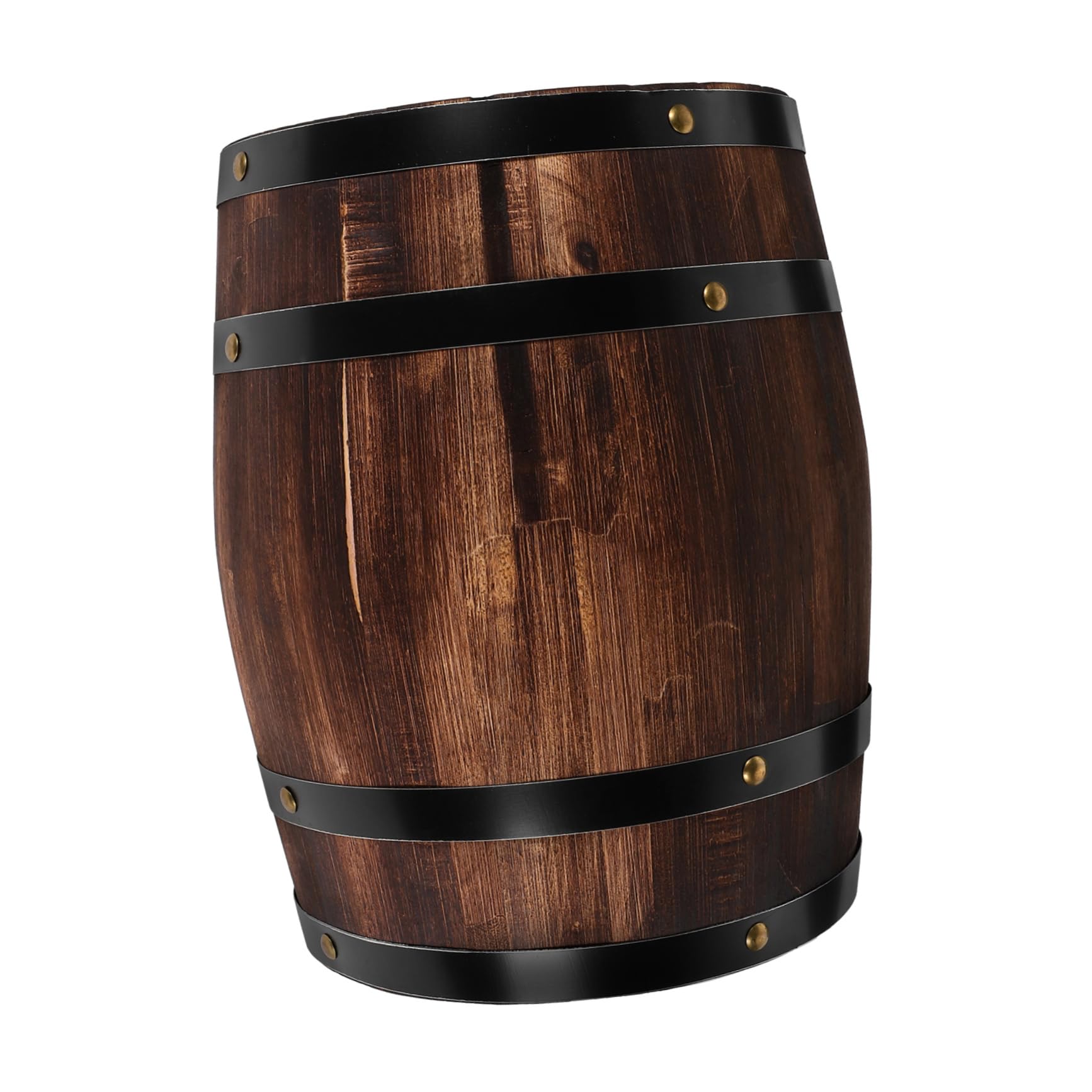 Levemolo Handcrafted Wooden Wine Barrel Centerpiece for Decor Whiskey Pub Bar Mini Barrels for Home