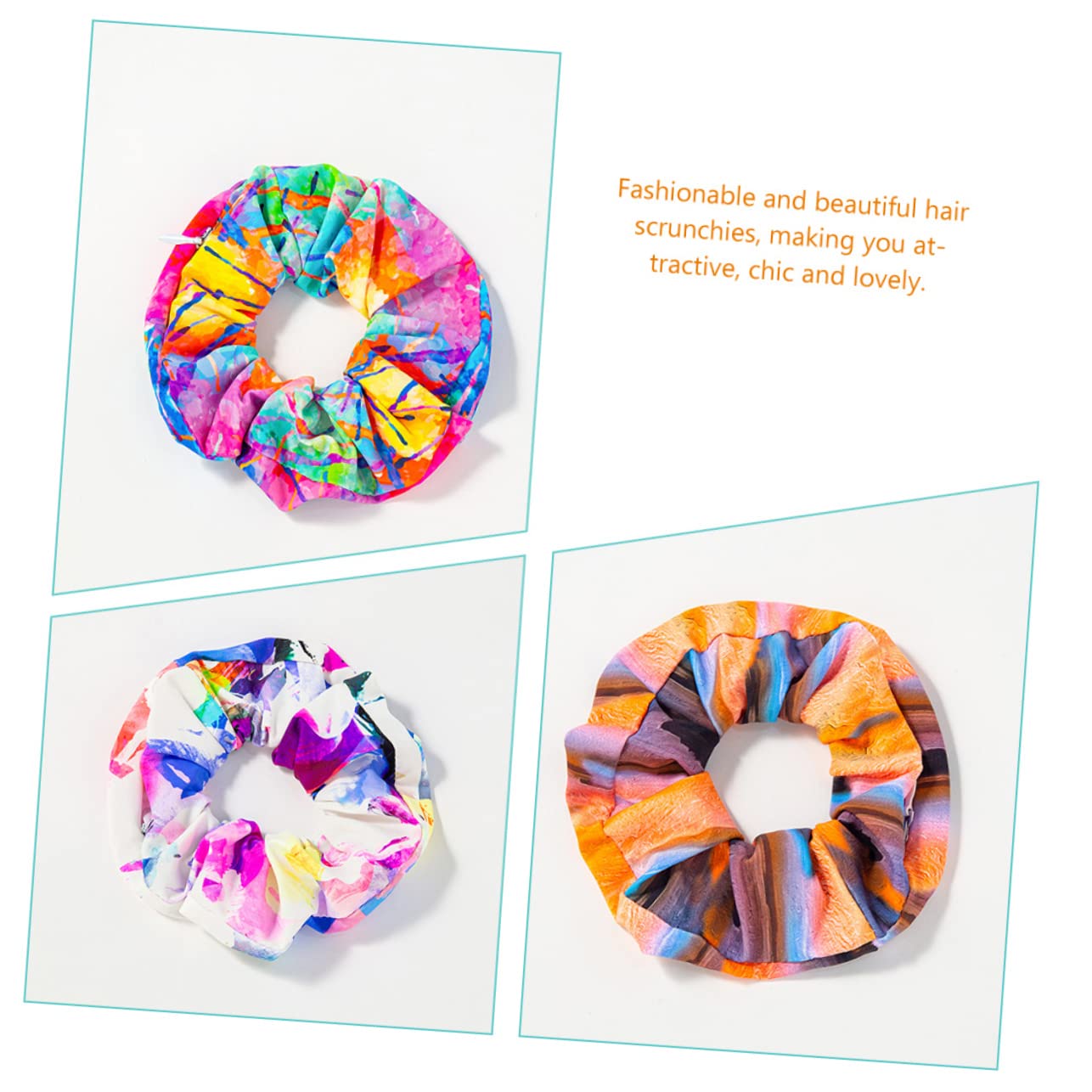 minkissy 16piezas Scrunchies Con Bolsillo Con Sujetadores De Coleta Accesorios Cabello Coloridos y Funcionales
