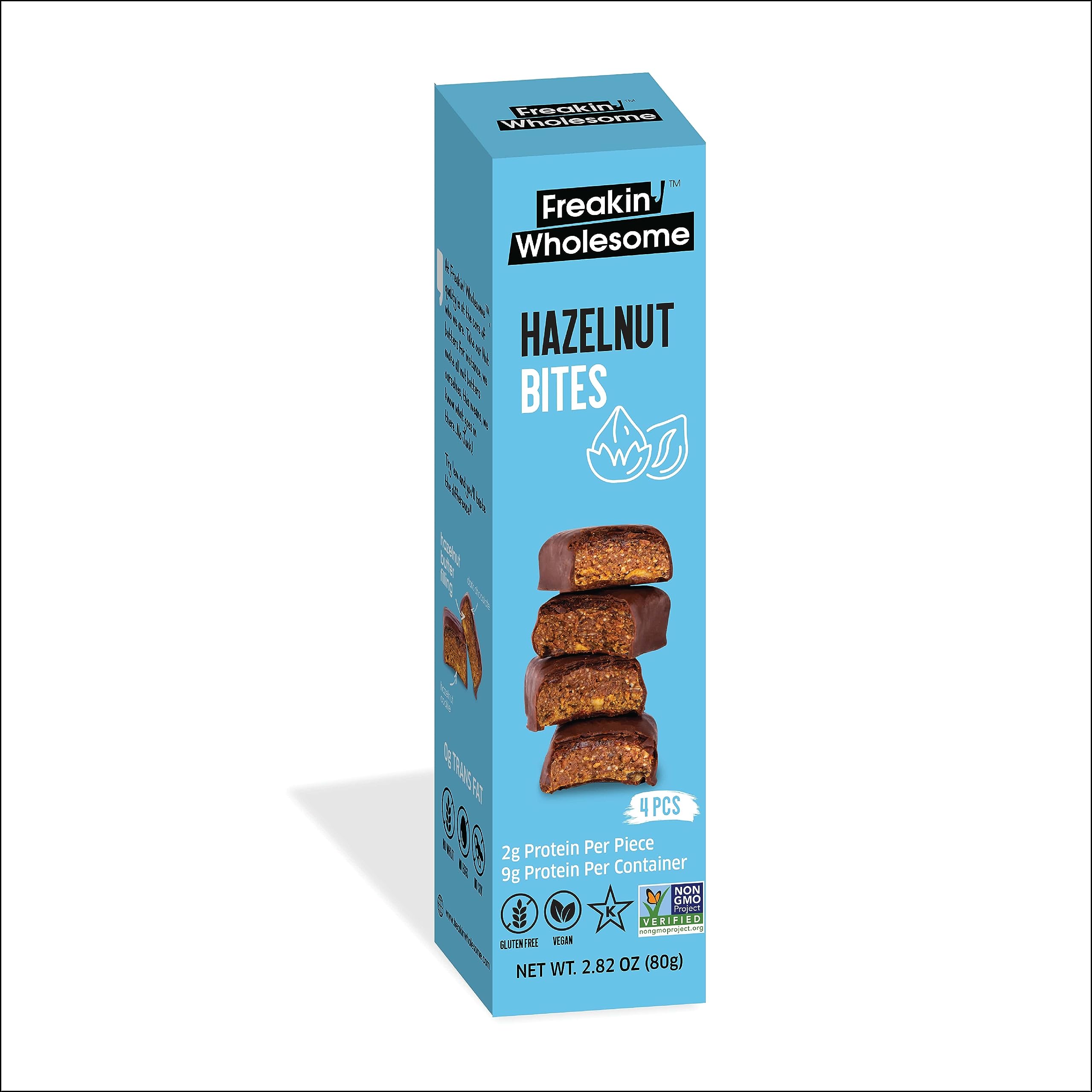 Freakin' Wholesome Hazelnut Bites 80G (pack of 4)
