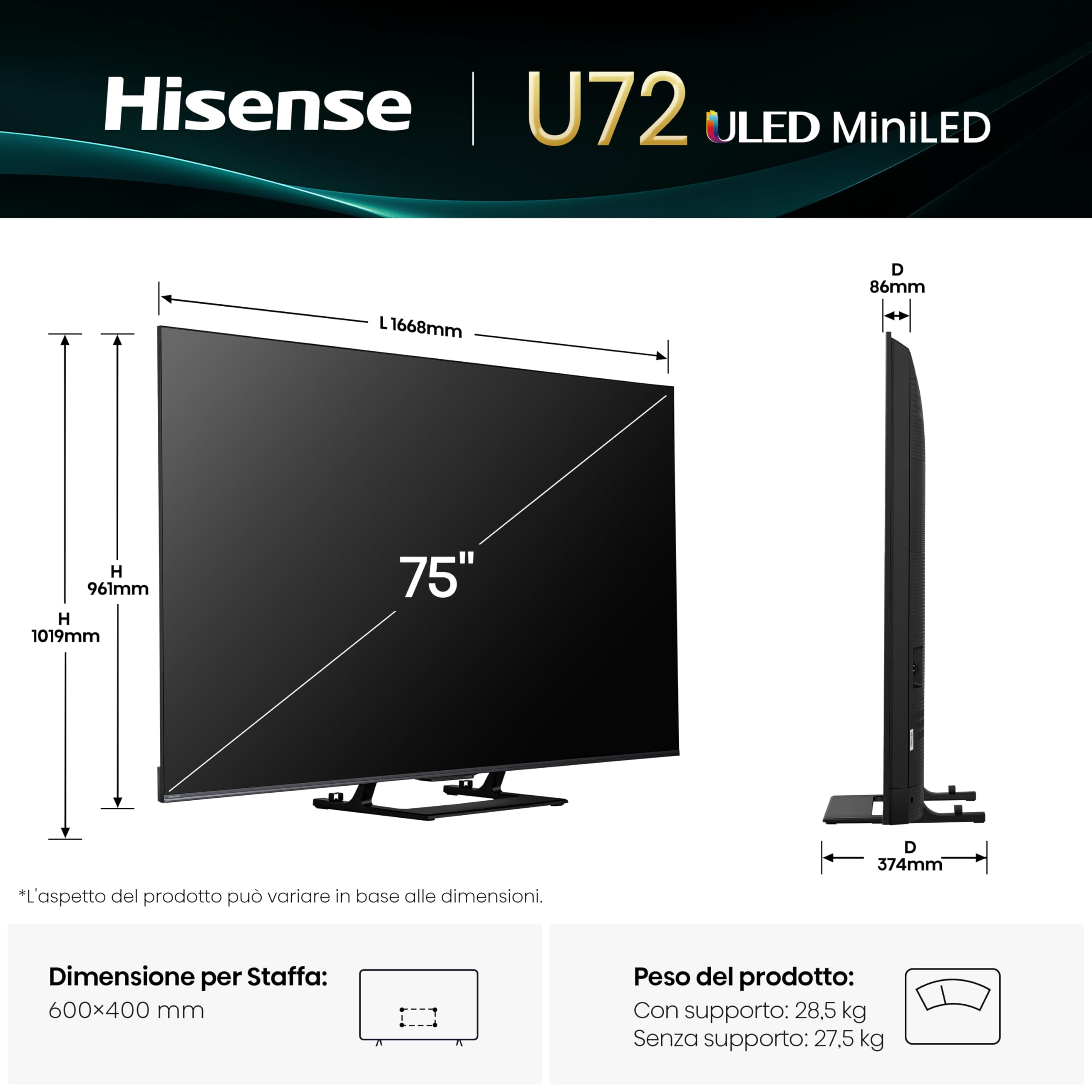 Hisense 75