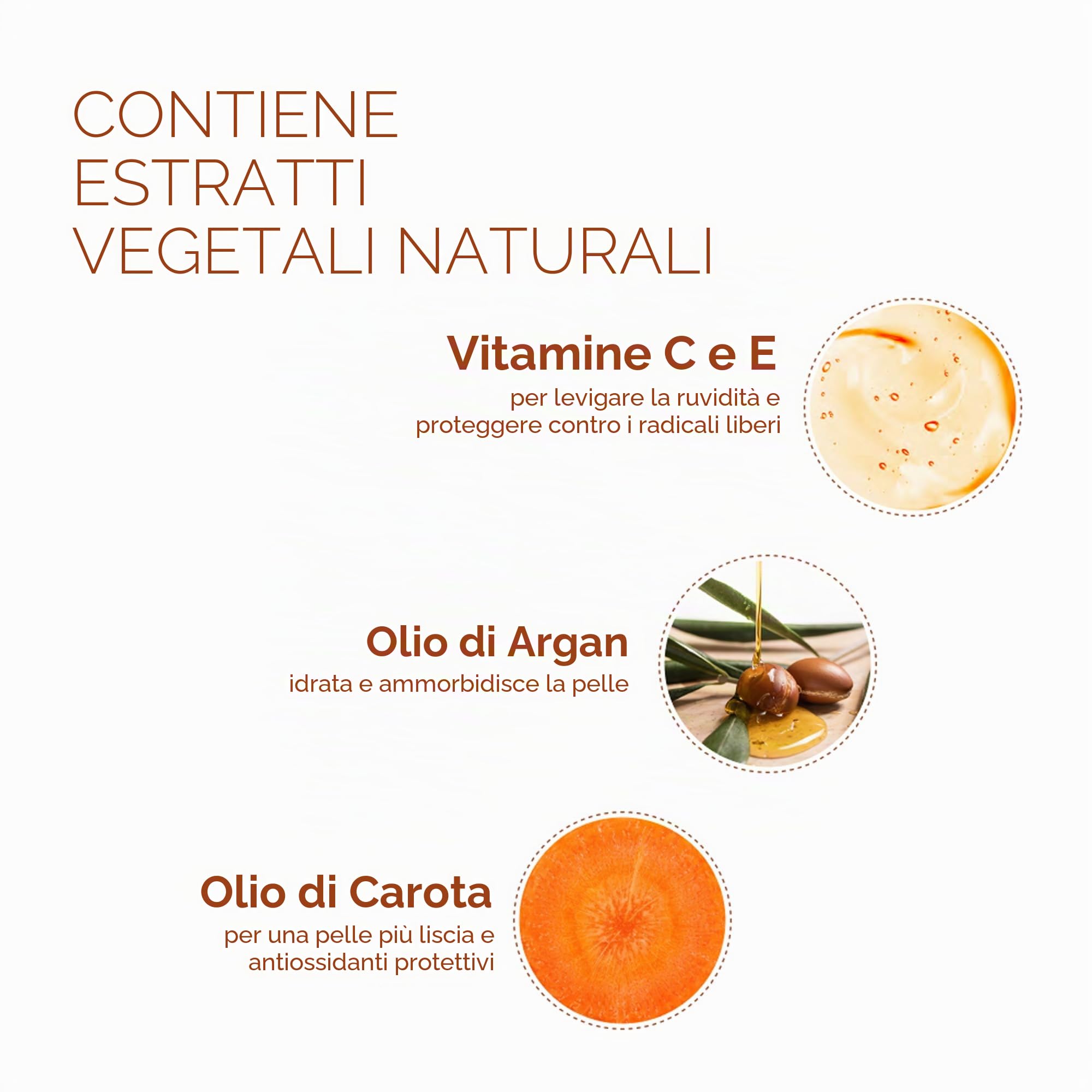 Glicerina Rischiarante per la Pelle Extreme con Olio di Carota e Olio di Argan Makari [500ml] – Illumina e Rassoda Viso e Corpo Grazie a Questa Lozione con Organiclarine™