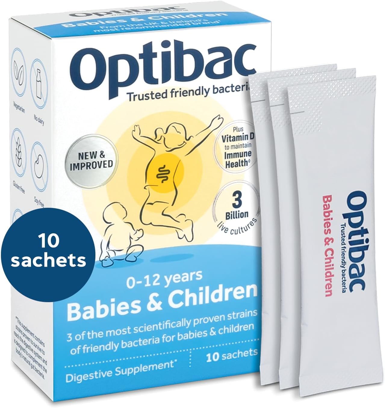 OptiBacProbiotics - For Babies & Children 10 Sachets