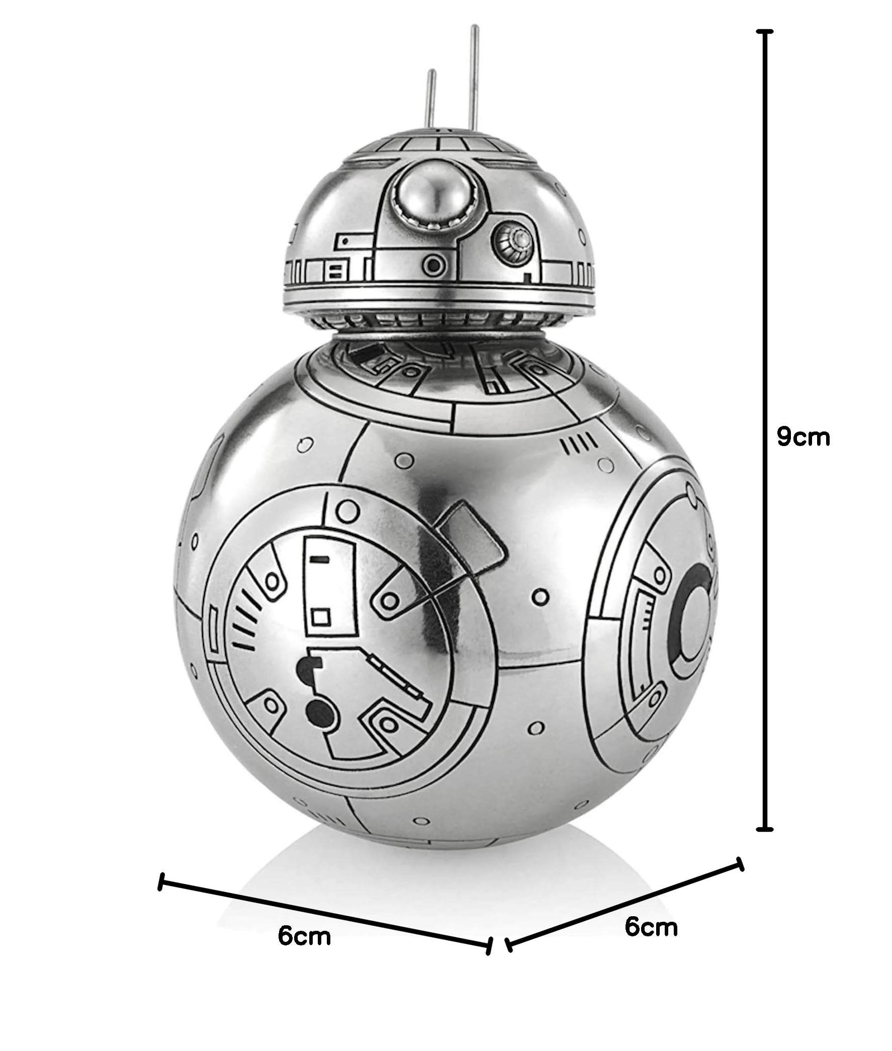 Amazon.co.jp: ROYAL SELANGOR スター・ウォーズ キャニスター 「BB-8