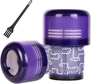 2 Stück HEPA filter Ersatz für Dyson V11 Absolute Torque Drive Animal, Kompatibel mit V15 Detect SV14 SV17 SV22 Akku-Staubsauger, Ersetzen Sie # 970013-02