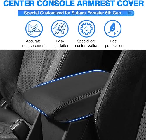 Miniatura 9 de Autorder Funda de consola central para Ford F150 2015-2020 /2017-2022 F250 F350 F450 /2018-2024 Expedition Accesorios Funda de reposabrazos