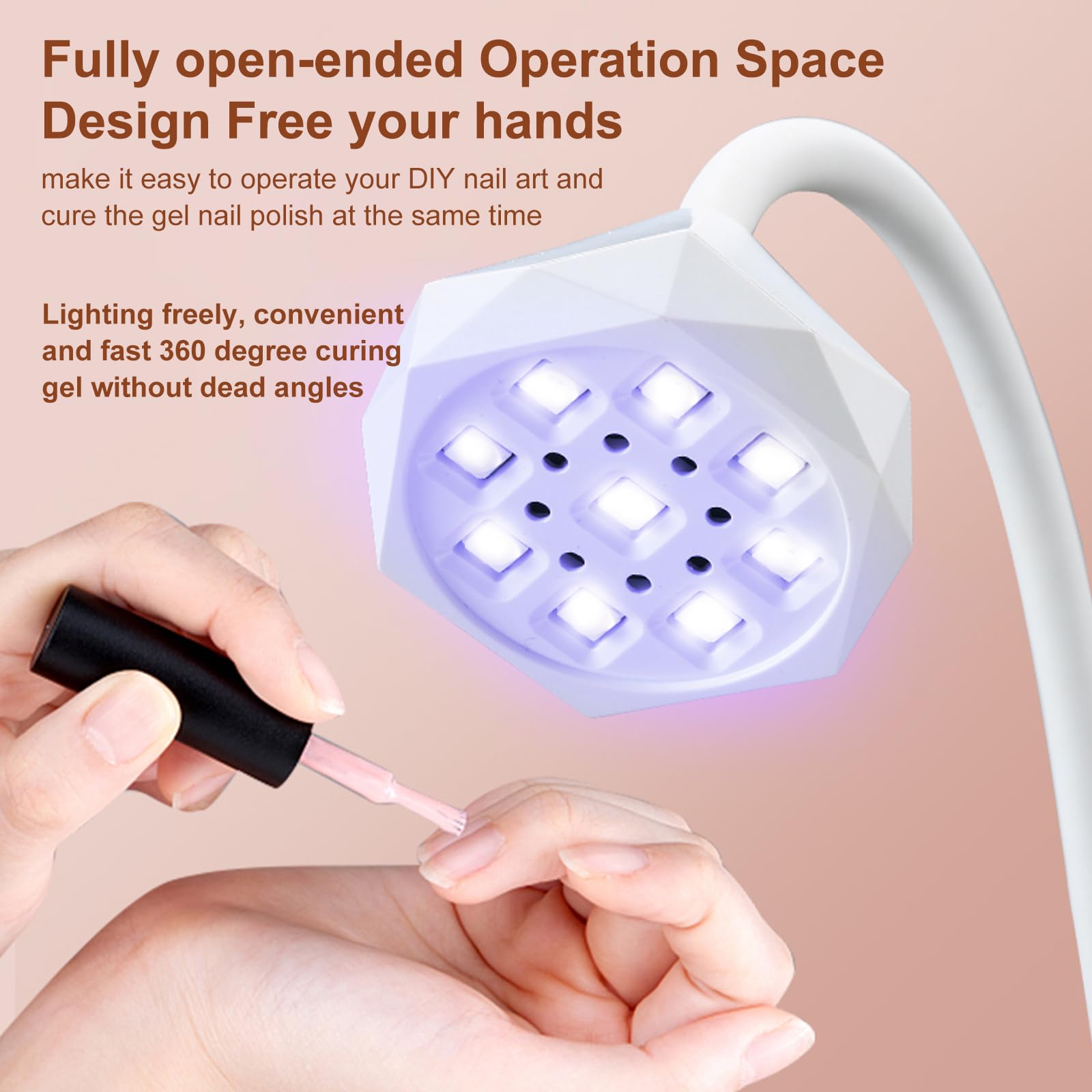 Amazon.co.jp: LED UVネイルランプ 充電式 27W ミニUVライト