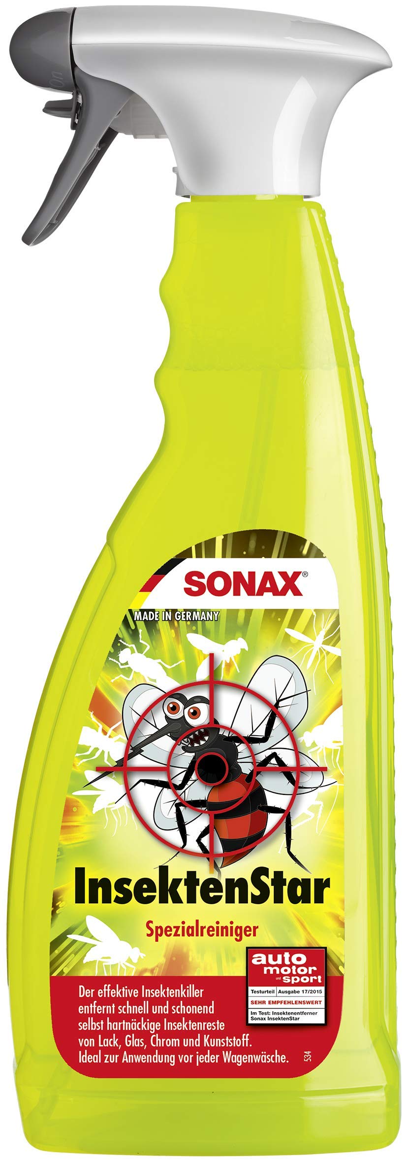 SONAX XTREME Felgenreiniger PLUS (750 ml) effiziente und säurefreie Reinigung aller Leichtmetall- und Stahlfelgen & InsektenStar (750 ml) entfernt schnell und schonend selbst Insektenverschmutzungen