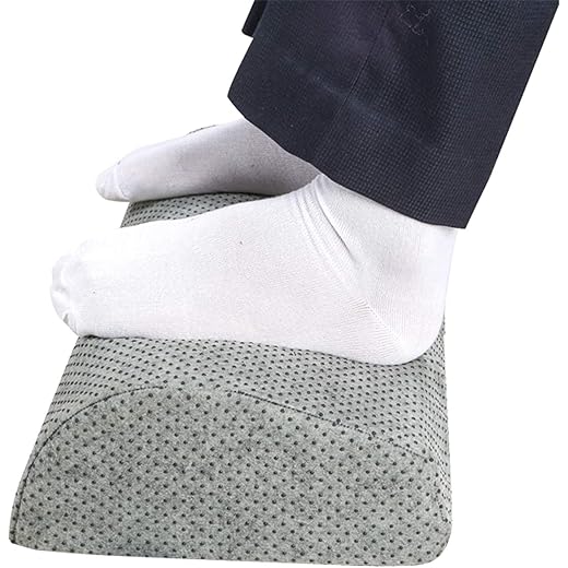 Metron Office Foot Rest Under Desk Grey