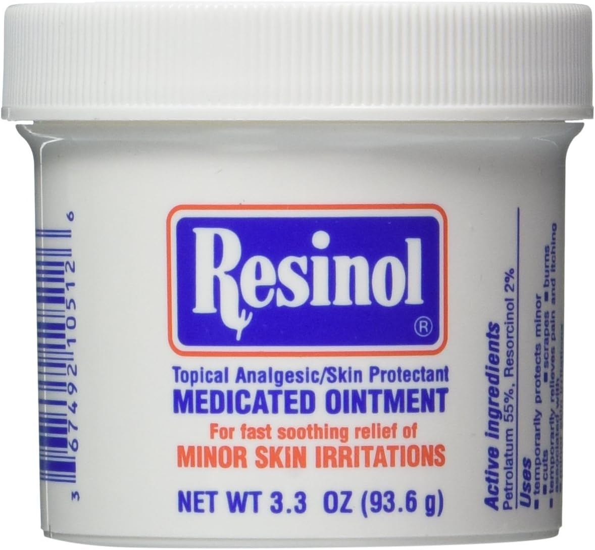 RESINOL OINTMENT JAR Size: 3.3 OZ (Pack of 2)