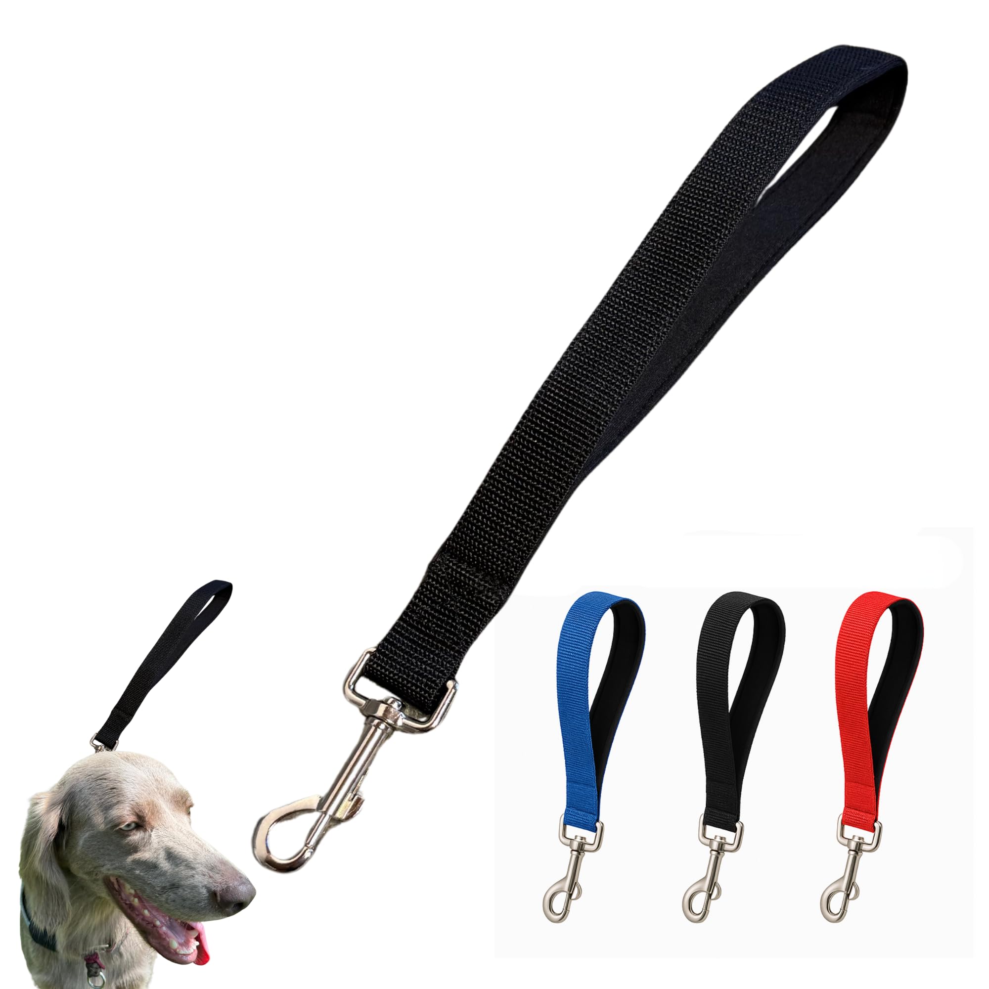 Amazon | 【WomderPawz】 ショートリード 35センチ 首輪取り付け