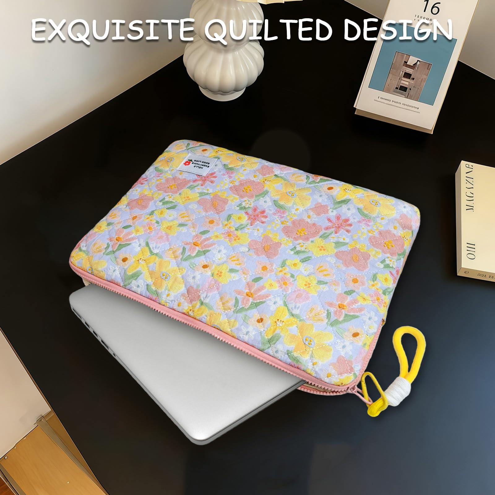 Flintronic Custodia per Laptop da 14 Pollici, Sleeve per Laptop, Custodia Borsa Custodia Protettiva Compatibile con MacBook Pro/Acer/Dell/Lenovo/HP/Samsung/Sony/Asus,14 Pollici