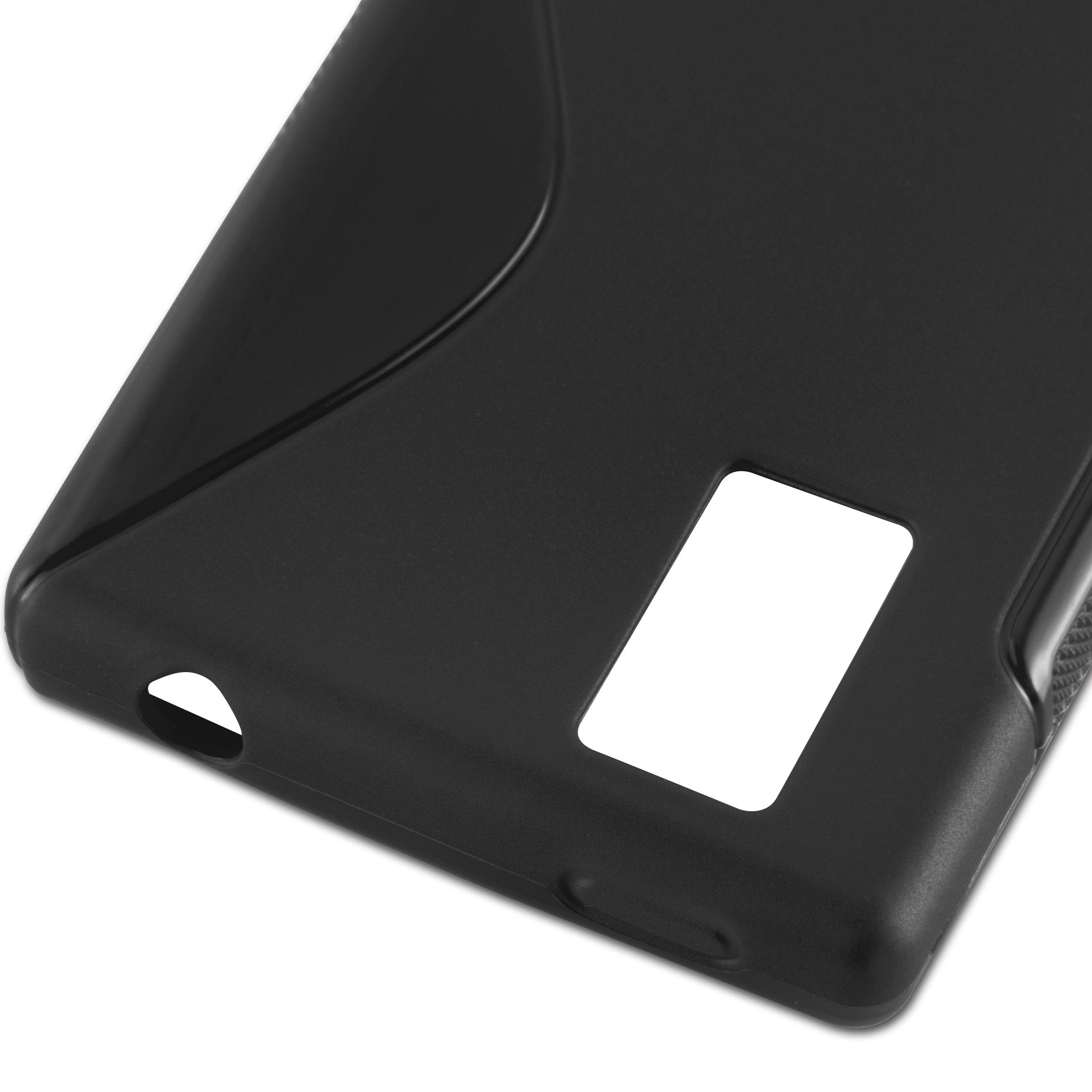 Cadorabo Custodia Morbida Silicone TPU Per LG CLASS - Cover Sottile Antiurdo Nera