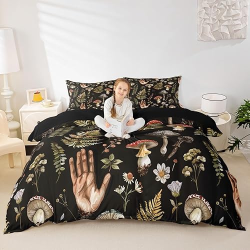 Vista 19 de Feelyou - Juego de funda de edredón de microfibra moderno para cama individual, matrimonial, queen o king, con fundas de almohada, diseño de París