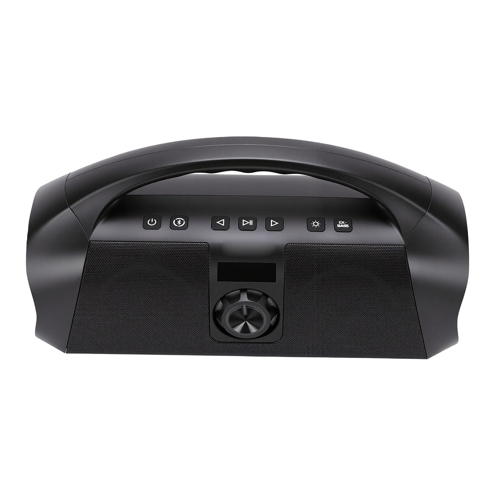 Altavoz de Fiesta Bluetooth con Luz RGB y Potencia de 120 W para Música Pesada con Graves, Ideal para Pop Moderno, Electrónica, Viajes por Carretera y Aventuras de Acampada