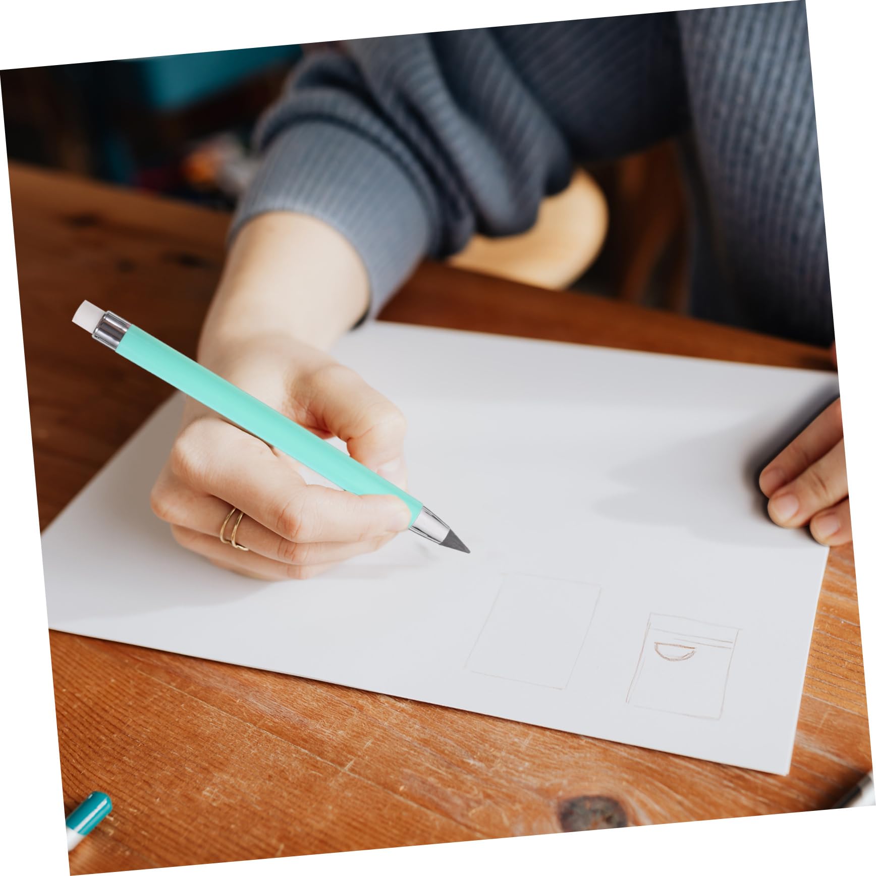 STOBOK 50pezzi Matita Eterna Senza Inchiostro Da Colorati Per Scrittura e Disegno Pratica Per Studenti e Artisti Non Richiede Temperino Scrittura Duratura