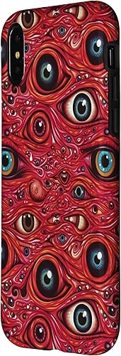 Miniatura 8 de iPhone 11 Pro Weirdcore Dreamcore Horror  Trippy psicodélico  Estuche de globos oculares