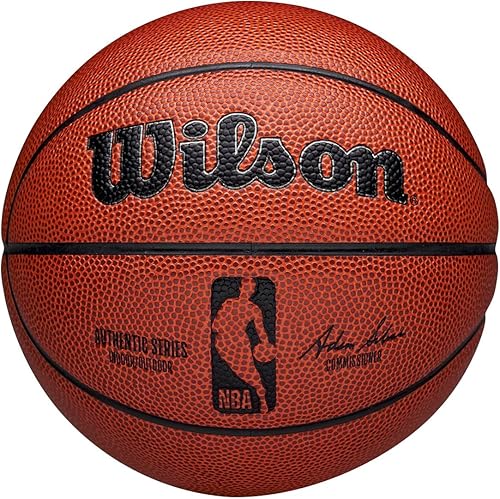 WILSON Balones de baloncesto para interiores y exteriores auténticos de la NBA - Tamaño 3, tamaño 6 y tamaño 7