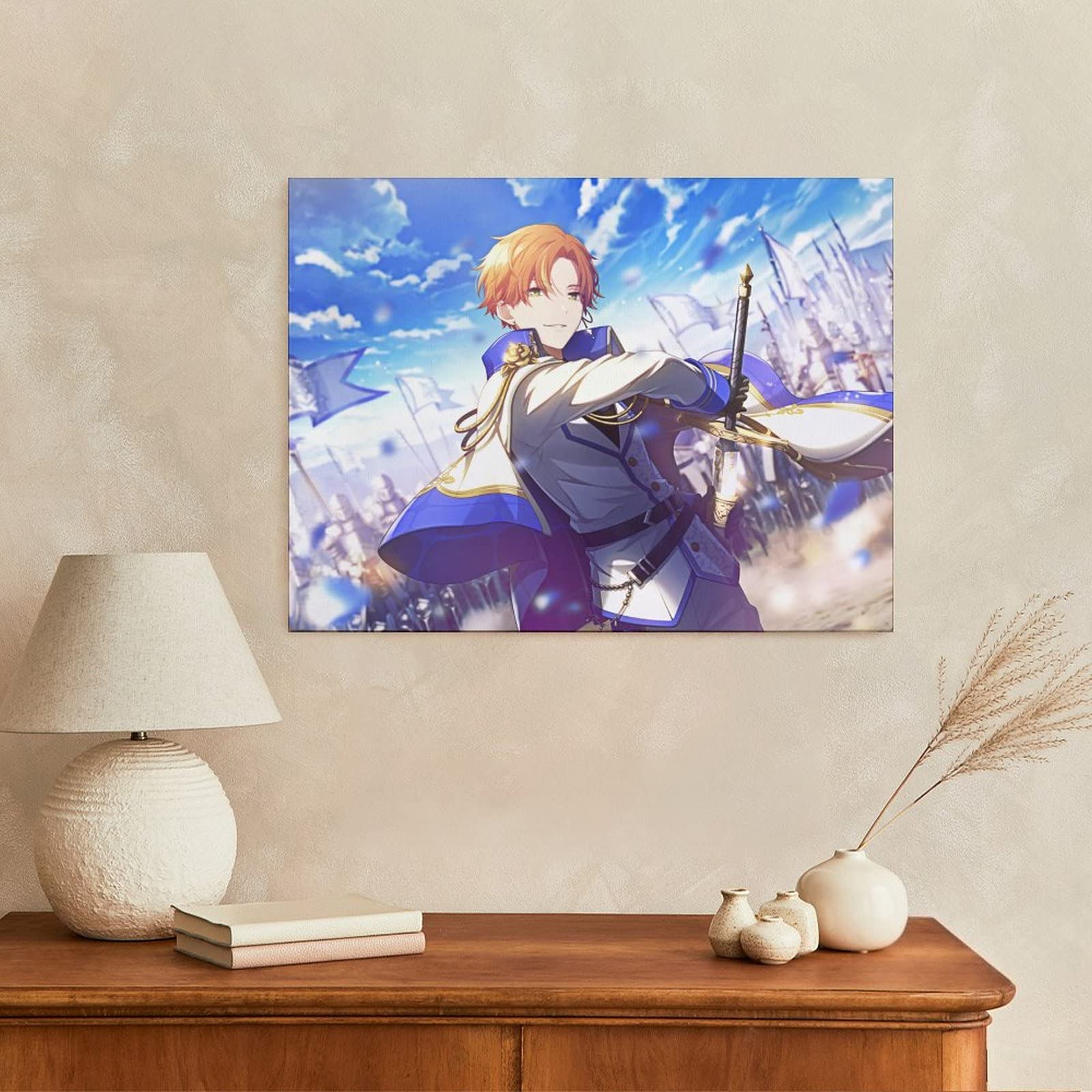 Amazon.co.jp: 東雲 彰人 掛け絵 フレームレス装飾絵画 モダンファッ