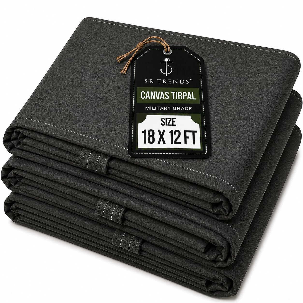700 GSM Waterproof Tarpaulin | Durable, UV-Resistant Tarp for Outdoor, Construction & Camping (Grey, 2.5 x 2.5 FT) — Amazon image 20