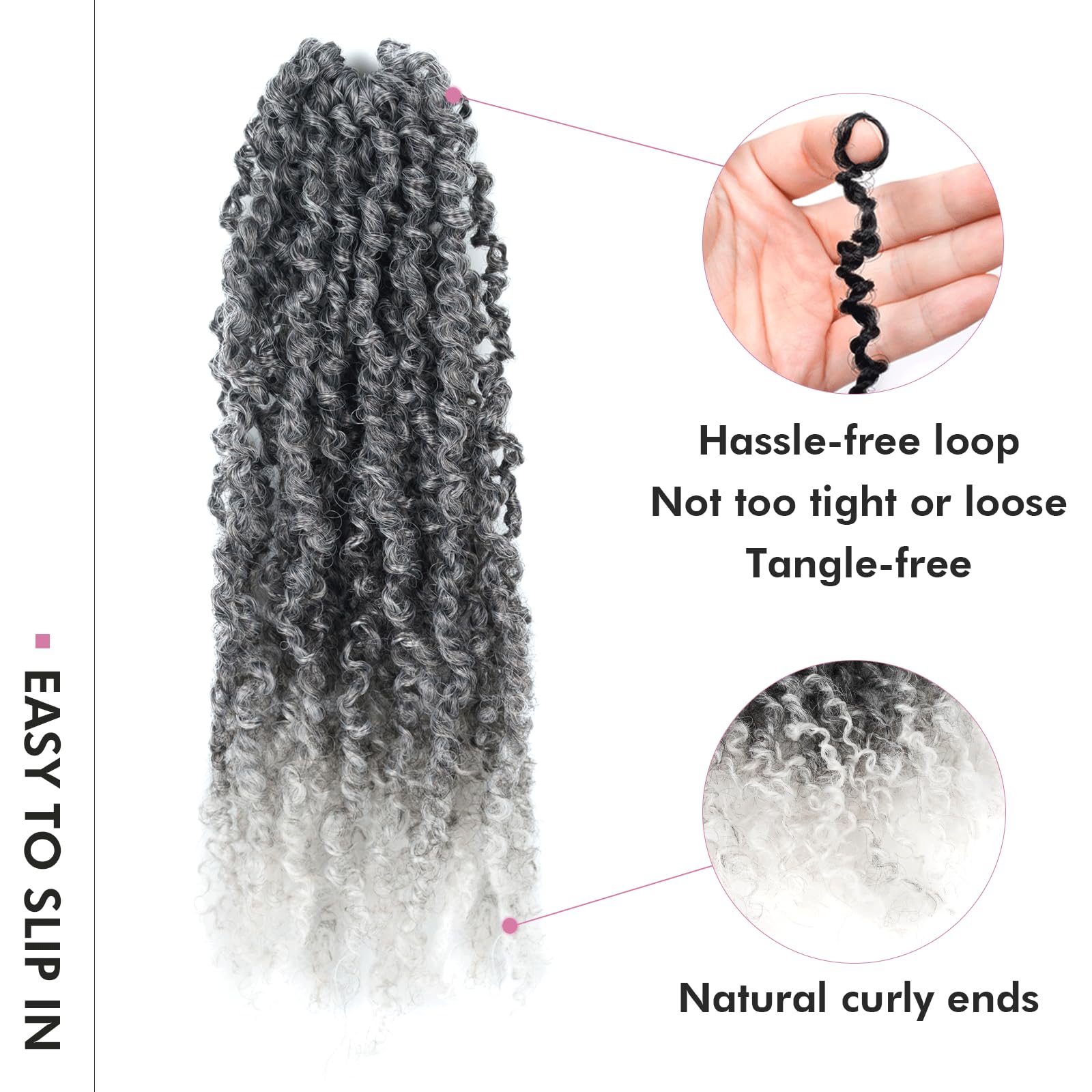 Amazon.com : Toyotress Yanky Twist Crochet Hair - 12 Inch 8 Packs