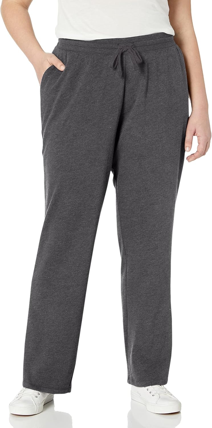 Amazon Essentials Women’s Fleece Straight-Leg Jogging Bottoms (Available in Plus Size) Amazon Essentials Women’s Fleece Straight-Leg Jogging Bottoms (Available in Plus Size)