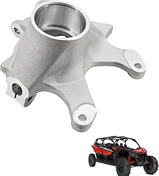 706204786 Front Right Steering Knuckle Spindle for Maverick X3 2017-2024 | Front Right Passenger Side Knuckle Fit for Can-Am Maverick X3 MAX Turbo R RR 2017-2024