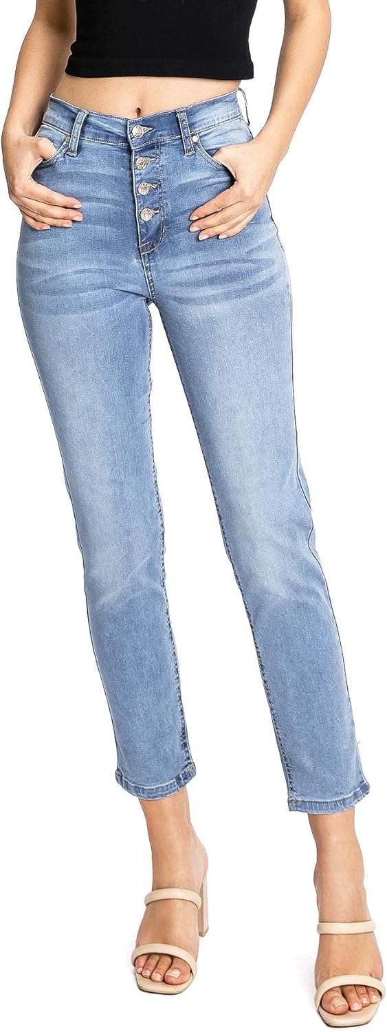 Celebrity Pink Women's Juniors High Rise Skinny Jeans