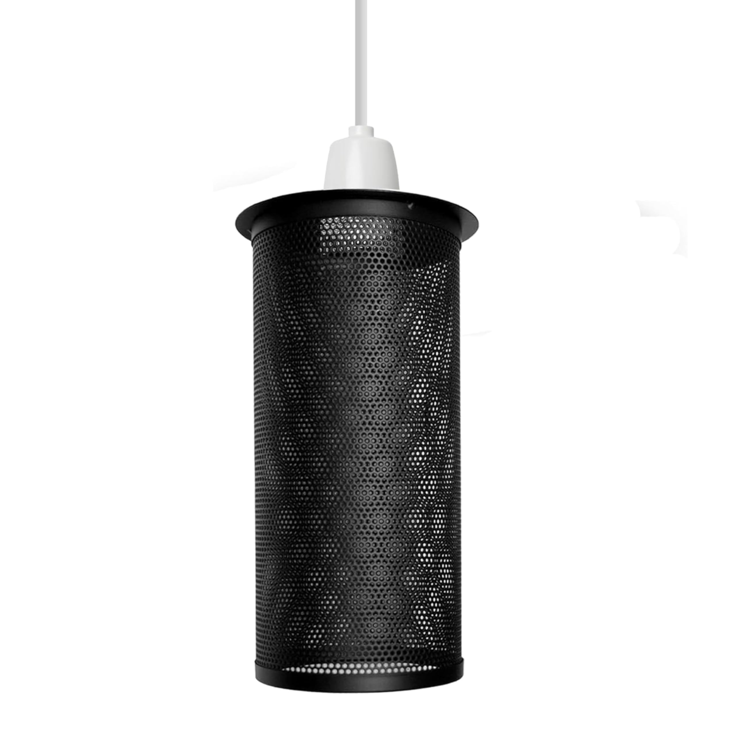 Vintage Cage Metal Lamp Shade - Industrial Metal Cage Light DIY Ceiling Pendant Lights for Dining Room Bedroom Loft Hallway — image 1