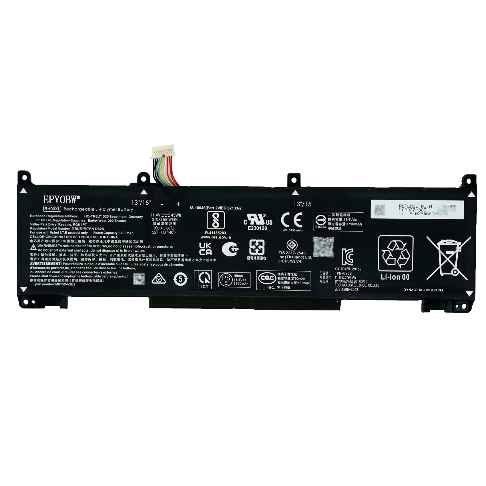 BLESYS 745662-001 708459-001 RA04 Laptop Battery HP ProBook 430 G2 430 G1 Notebook 14.8V 2200mAh 33Wh