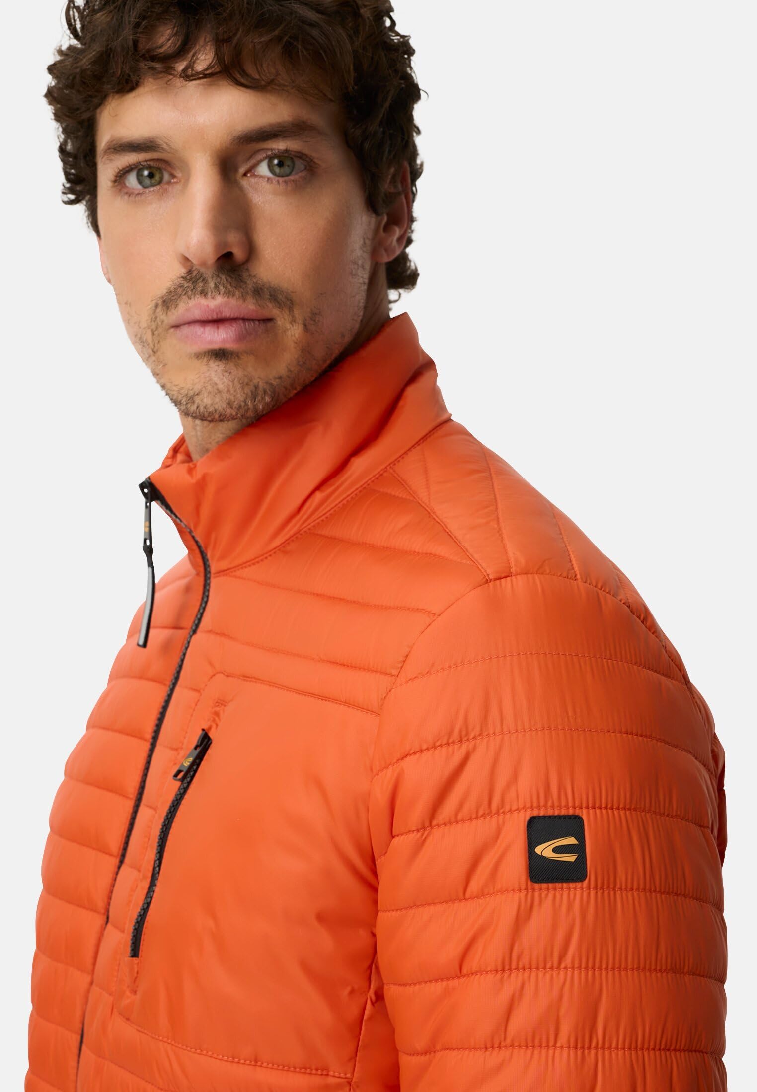 camel active Herren Blouson mit Stehkragen
