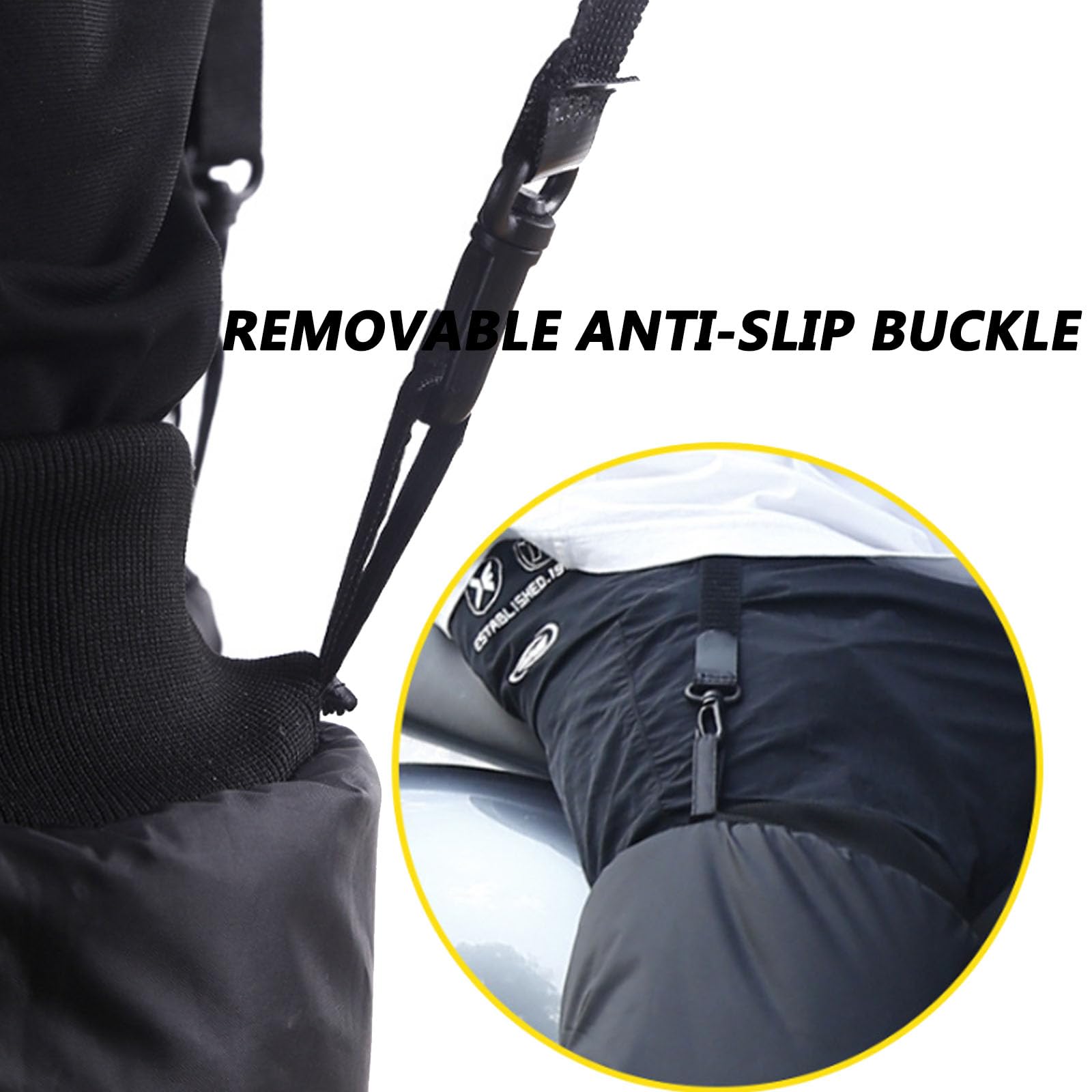 Ginocchiere per moto, Copri-leggings caldi invernali, fodera termica, scaldamuscoli invernali antivento regolabili, 1 paio(60cm)