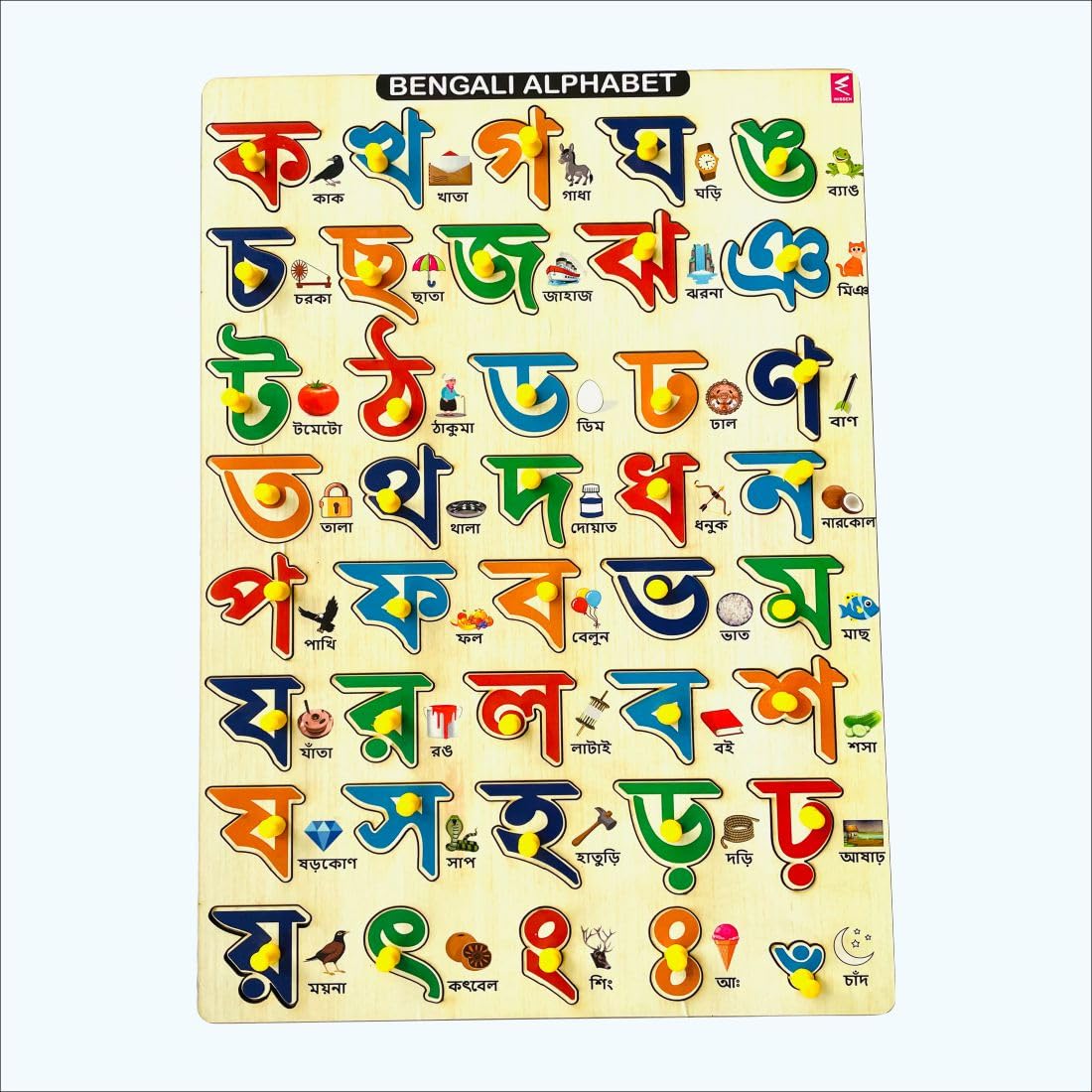 See full amazon price history chart for WISSEN Learning Bengali Alphabet Peg Board Puzzle | Kids Age 2-3 Years Above | Language Vowels | 12 * 18 inch WISSEN Learning Bengali Alphabet Peg Board Puzzle | Kids Age 2-3 Years Above | Language Vowels | 12 * 18 inch (B0CMNPND13) Amazon Price History, Amazon Price Tracker
