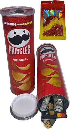 Papas fritas falsas, compartimento oculto, seguridad personal, caja fuerte secreta con almacenamiento oculto para ocultar el dinero, joyas cualquier