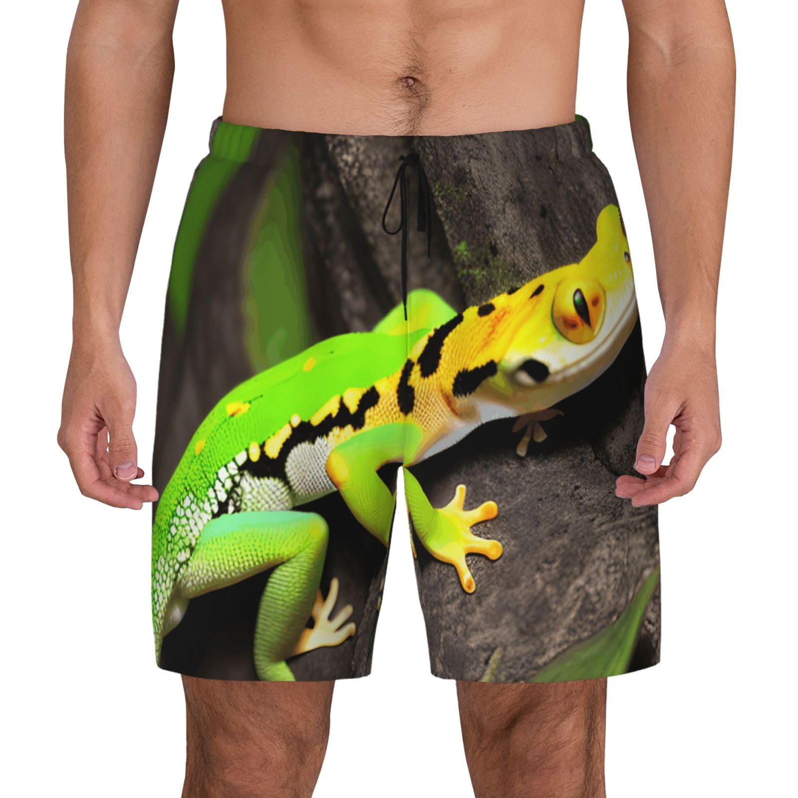 Short de bain geckos vert anti frottement et séchage ultra - 8
