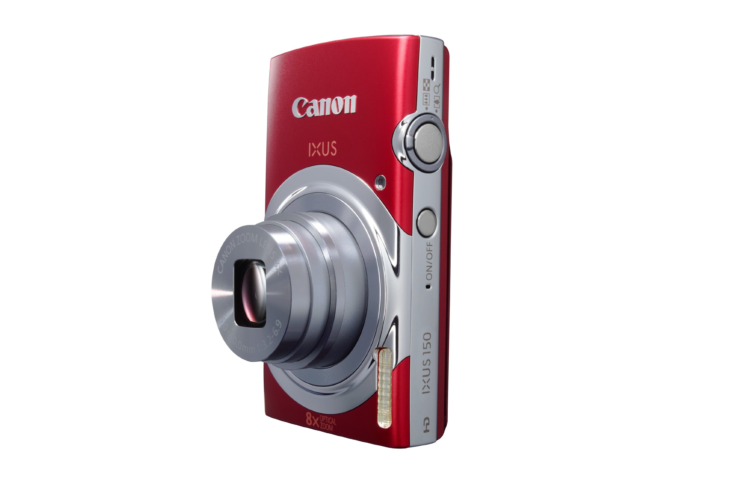 Appareil photo numérique CANON IXUS 150 16,0 MP rouge