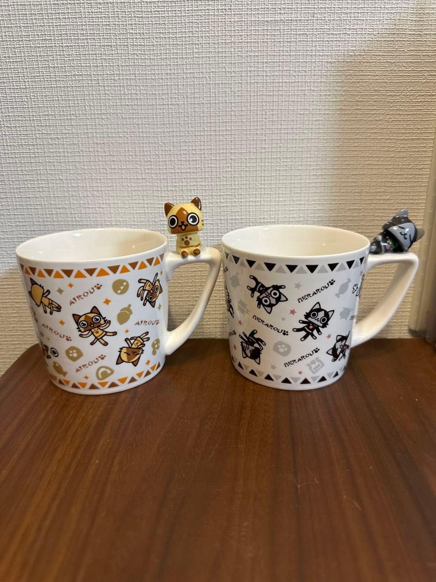 モンスターハンター ステンレスマグカップ 2種セット　アイルー　メラルー Amazon.co.jp: モンハン アイルー メラルー マグカップ 2個セット