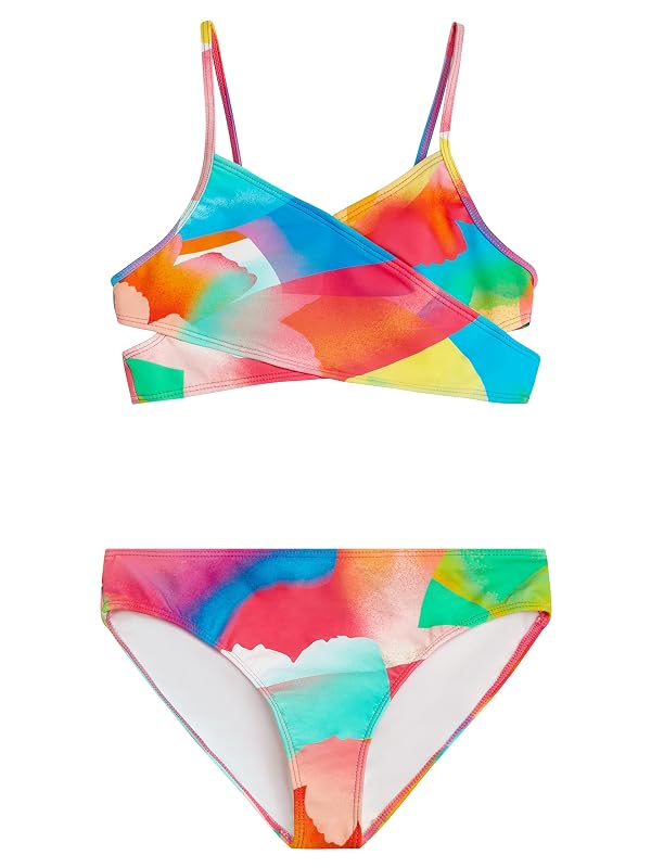 Kanu Surf Girls' Coral Reef Beach Sport Bikini, Isabel Multi, 10 by Kanu Surf - Used condition - US$24.69