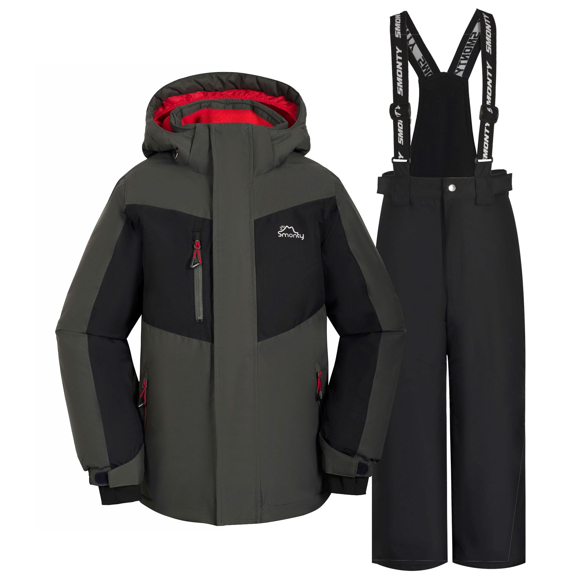 Combinaison Neige Garçon Nordois Chalet - Imperméable Coupe-Vent Avec Capuche | Ski Et Jeux D'Hiver