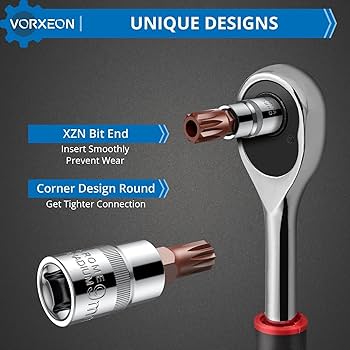VenomX

箱なし  説明書なし VORXEON 10 Pcs Triple Square Spline Bit Socket Set M4 - M18