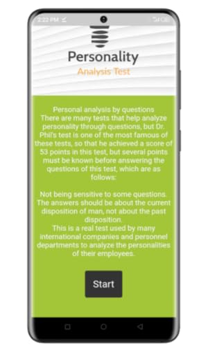 Personality Analysis Test