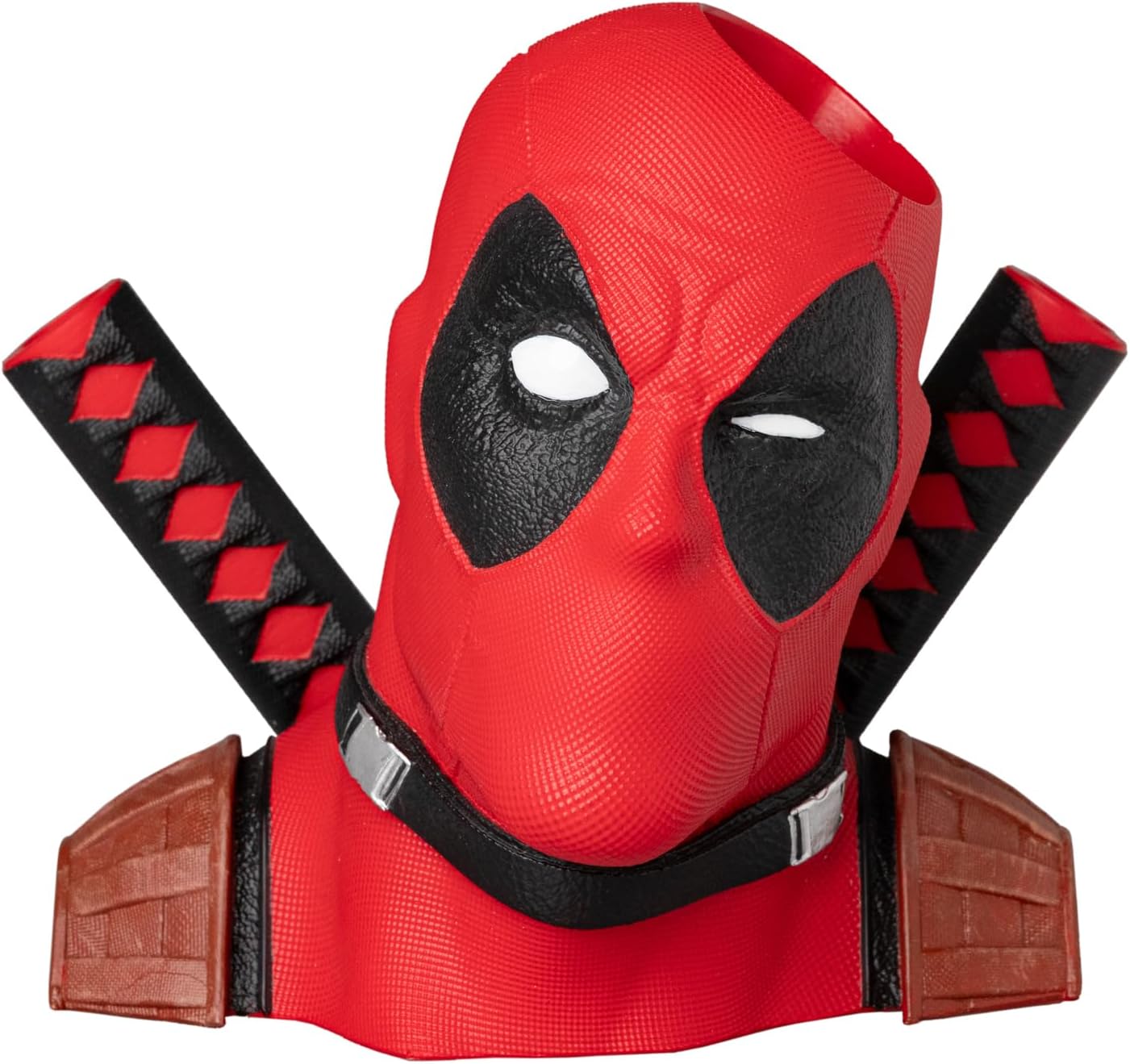 Grupo Erik Marvel Deadpool Pen Holder | Pen Pot, Pencil Pot Holder | Desk Organiser, Accessories | Deadpool & Wolverine Gifts