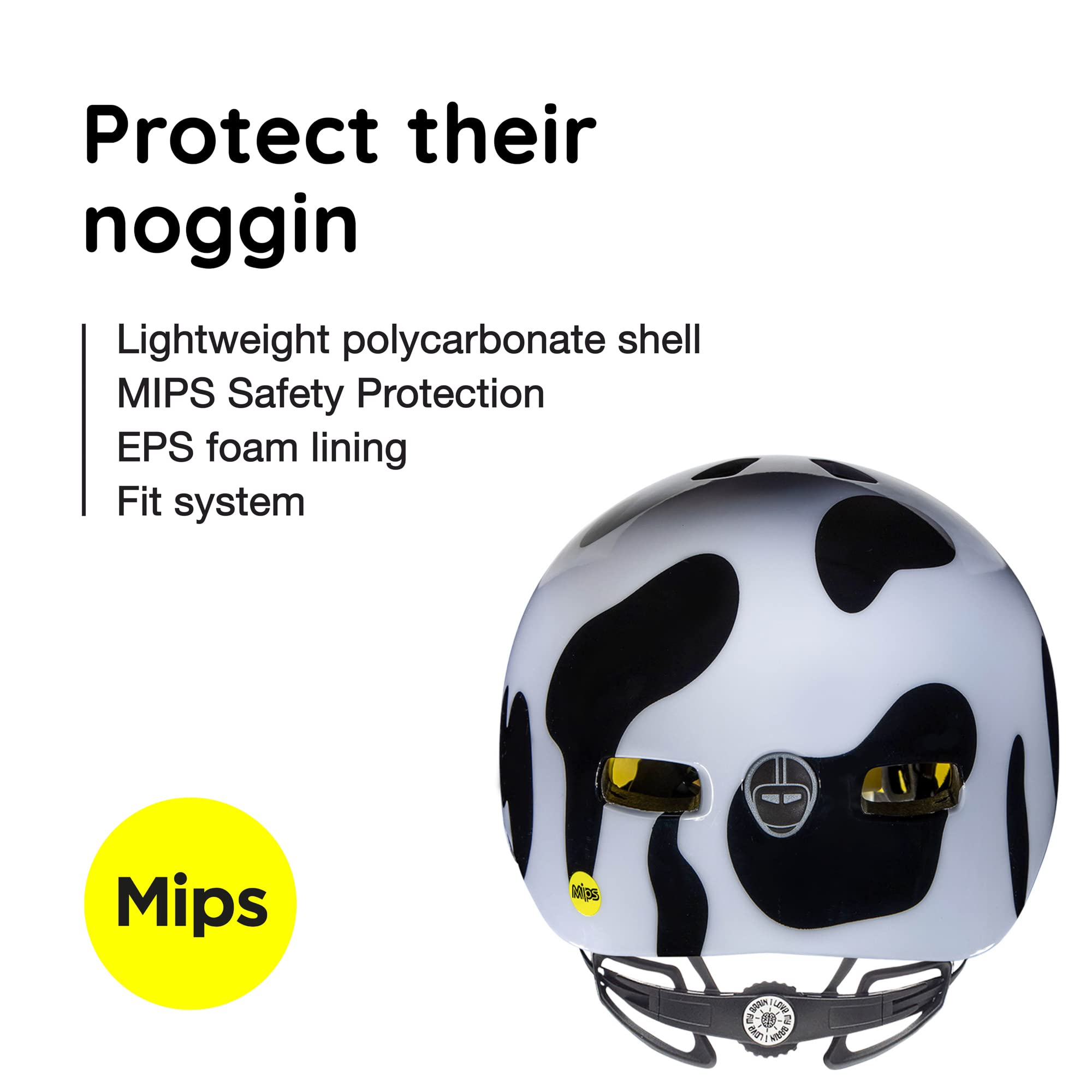 Amazon.com : Nutcase, Baby Nutty, Toddler Bike Helmet with MIPS Protection System and Magnetic Buckle, Moove Over MIPS, XXS : Sports & Outdoors