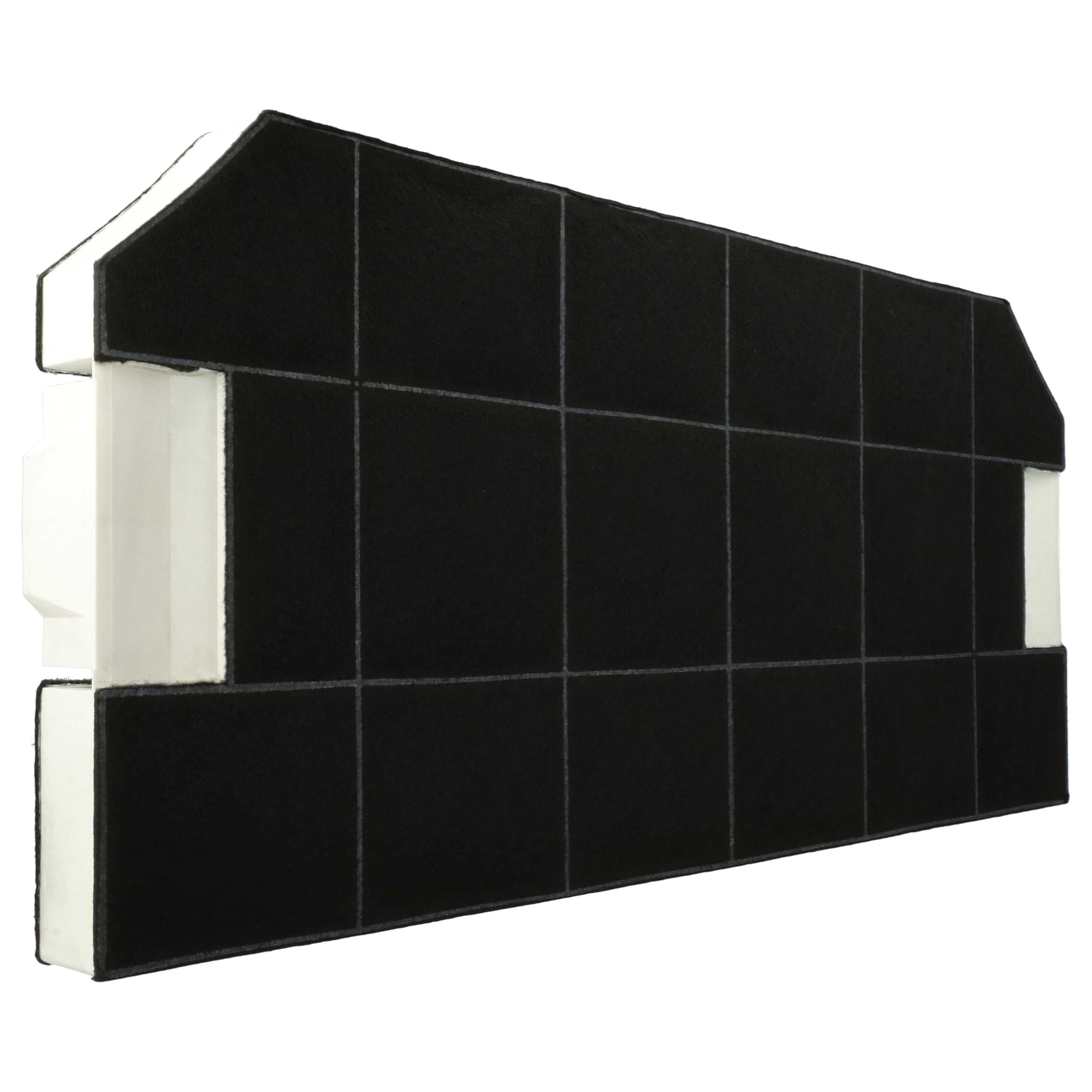 vhbw 4x filtro a carboni attivi sostituisce Bosch DHZ3300 per cappe aspiranti - 49,6 x 23 x 3 cm