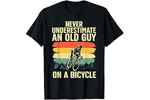 Best Cycling-Themed Gift: Cool Cycling Art For Men Grandpa Bicycle Riding Cycle Racing T-Shirt