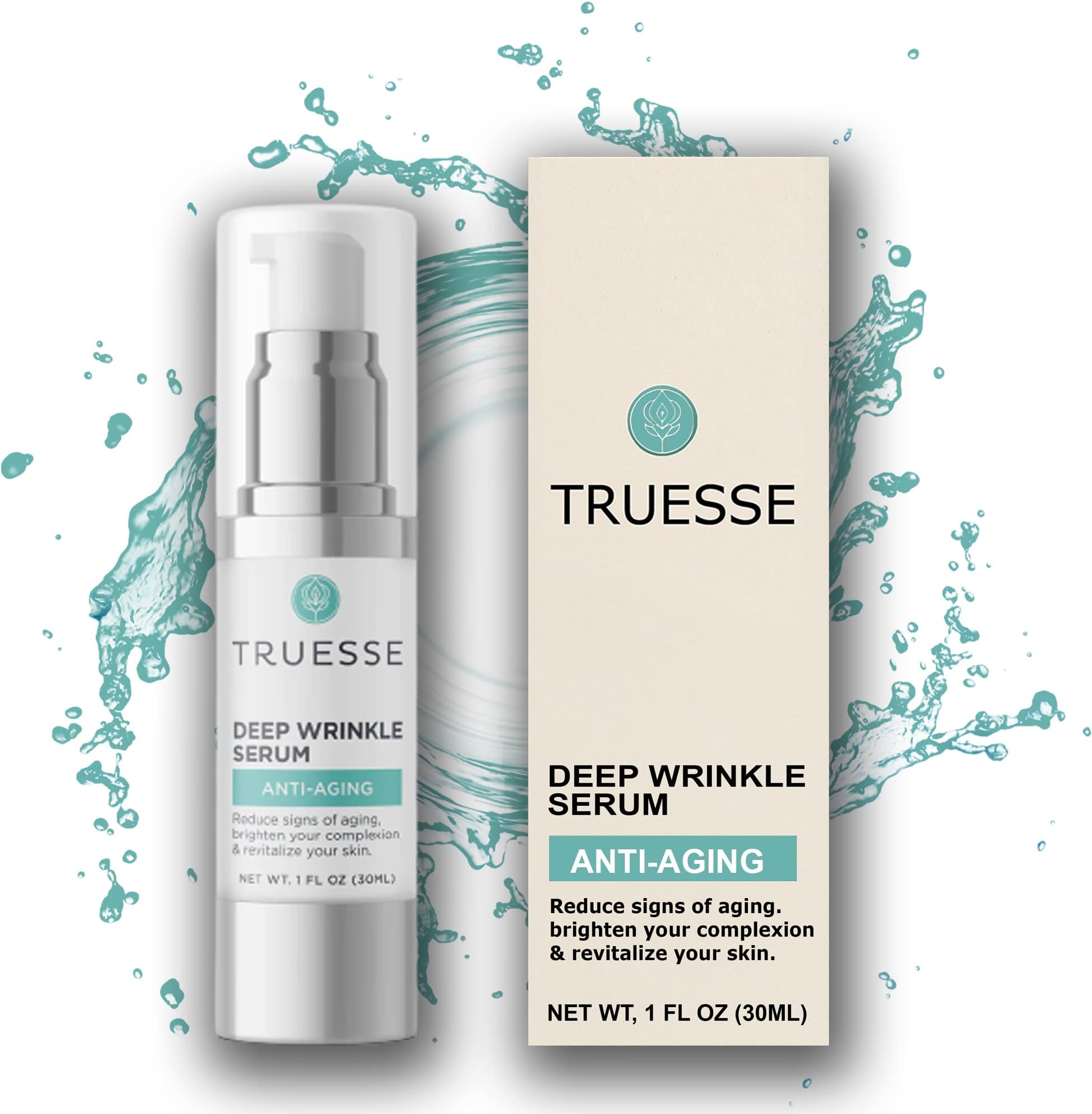 Deep Wrinkle Serum - Wrinkle Cream for Face - Anti Wrinkle Serum - Face Serum for Women - Ayurveda for Wrinkles, 1 fl oz…