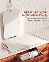 Vista 6 de Food Warming Mat, iTRUSOU 27.5x16'' Electric Warming Tray with 7 Temp-Settings, 1-99h Flexible Timer, Switchable °F/°C, Rollable Food Warmer Keep