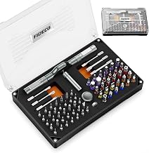 FIDECO 74 in 1 Magnetic Ratchet Screwdriver Set Multi Bit DIY Screwdriver